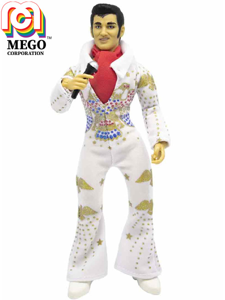 Mego Legends Wave 5 Elvis Presley Aloha Jumpsuit 8 Inch Figure